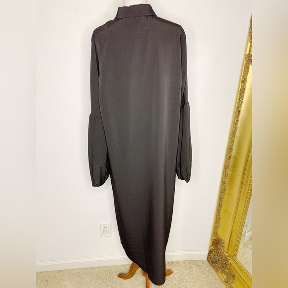 NWT REFKA Gizli Düğmeli Tunik - Siyah in Black Size EU 44 /US 12 / UK 16 - Picture 3 of 9